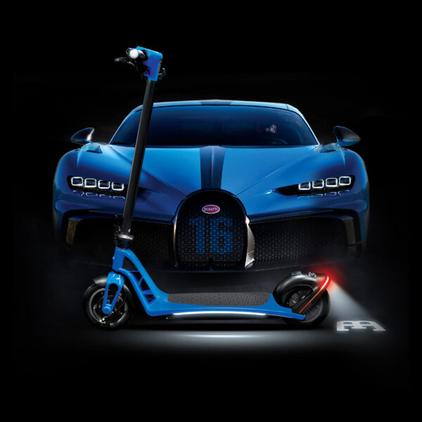 BUGATTI ELECTRIC SCOOTER AGILE BLEU