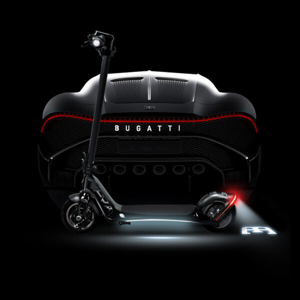 BUGATTI ELECTRIC SCOOTER BLACK