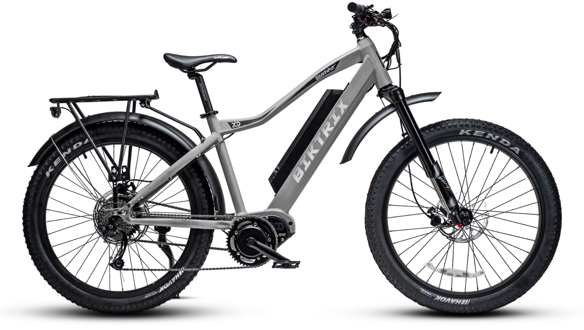 Juggernaut XD Founders Edition - L | 19" Frame (Fits Riders 5'8"+ / 31" Inseam) / Powder Coated / 27.5x3 MTB Wheels (Great on pavement | groomed trails)