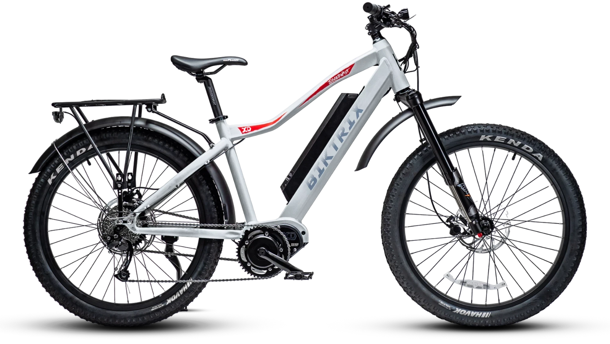 Juggernaut XD Founders Edition - L | 19" Frame (Fits Riders 5'8"+ / 31" Inseam) / White / 26x4 Fat Wheels (Great on snow | sand | gravel)
