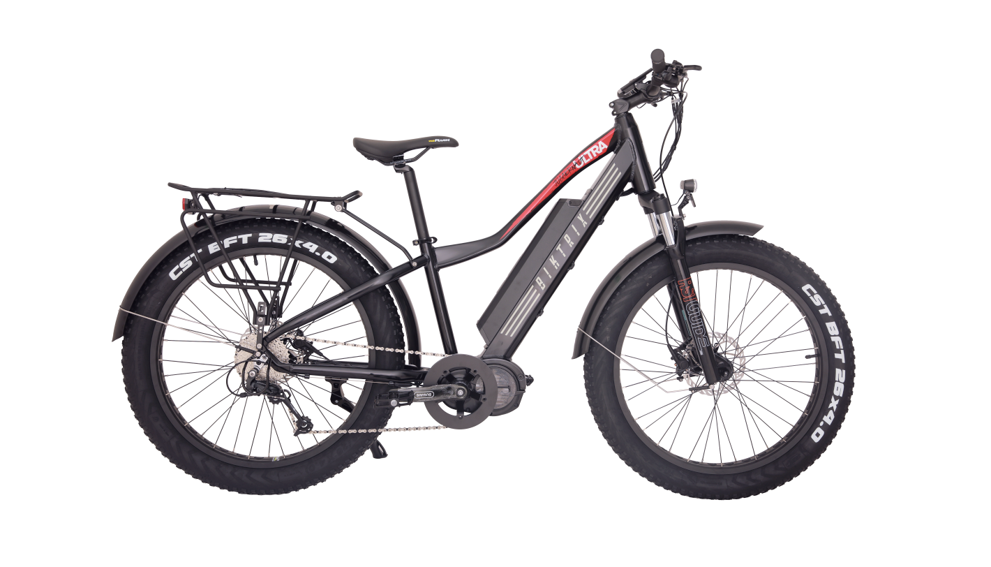 Juggernaut Ultra 1000 - Medium 17" Frame; RST Guide Fork / Matte Black / 26X4 FAT TIRE