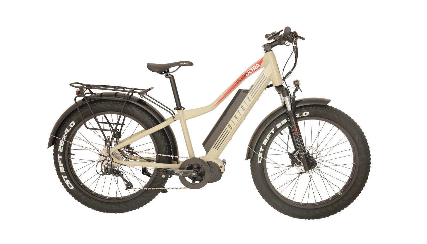 Juggernaut Ultra 1000 - Medium 17" Frame; RST Guide Fork / Sandstone / 26X4 FAT TIRE