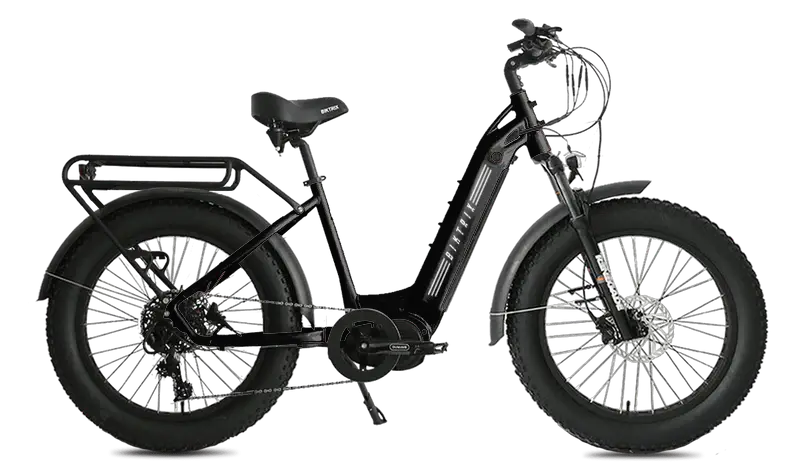 Juggernaut Ultra Duo 3 ST - L | 19” Frame (Fits Riders  5’10”+ / 31”+ inseam) / Jet Black (RAL-9005) / 26x4 Fat Wheels (great on snow | sand | gravel)