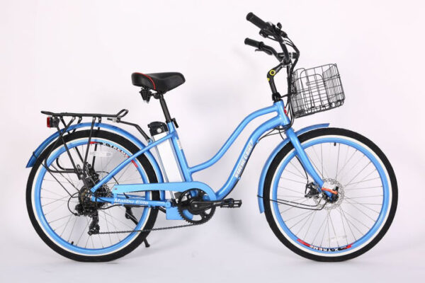 X-Treme Malibu Elite 24V/10Ah 300W Step-Thru Beach Cruiser Electric Bike