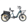 DWMEIGI Silverado-HD MG2301 48V/14Ah 750W Folding Electric Trike