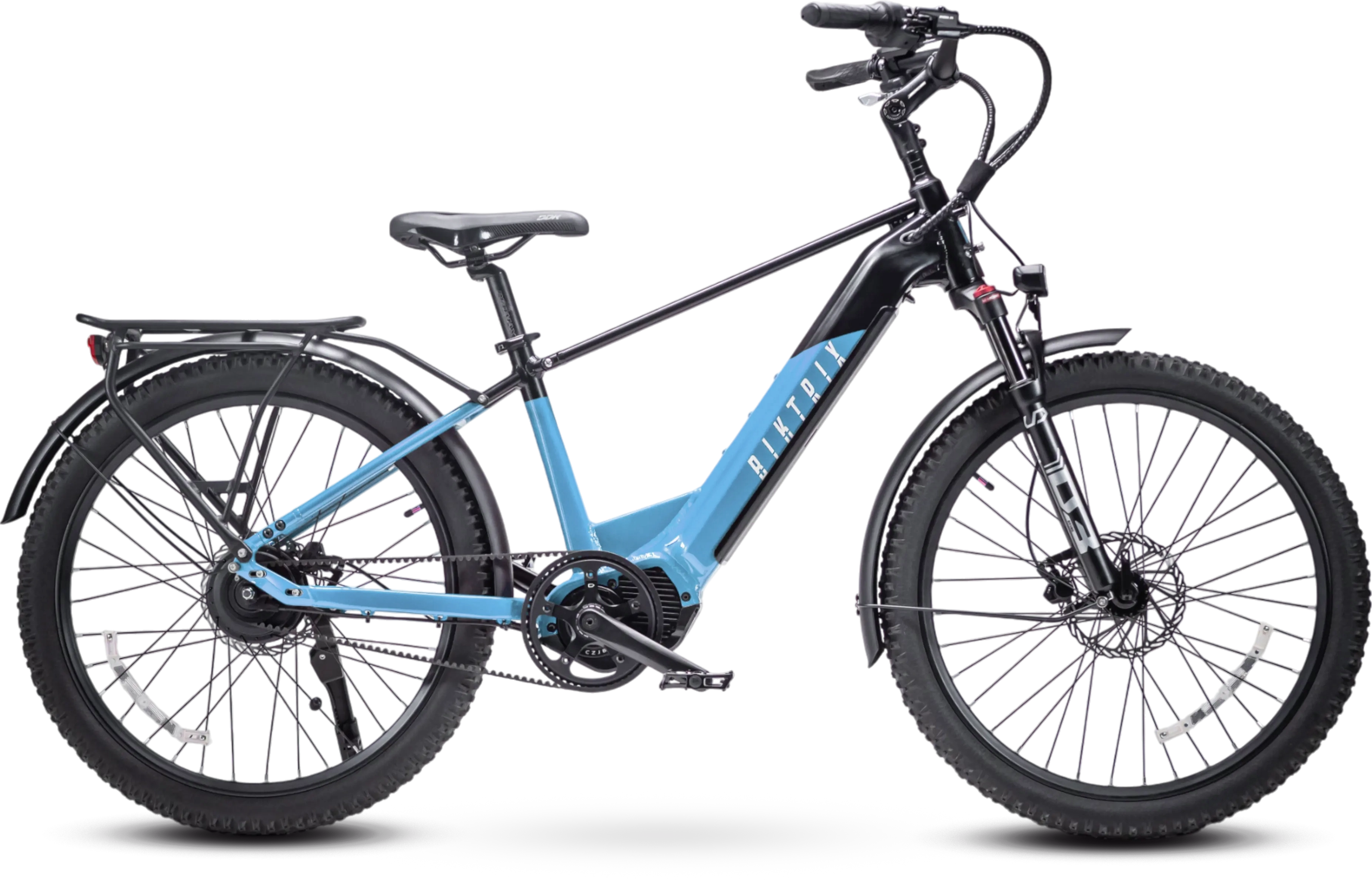 Swift CVT - Built with SwapTop Technology - M | 16” Frame (Fits Riders 5’3” and taller | 28”+ inseam) w/ 26" wheels / Prairie Blue / Hybrid (Innova)