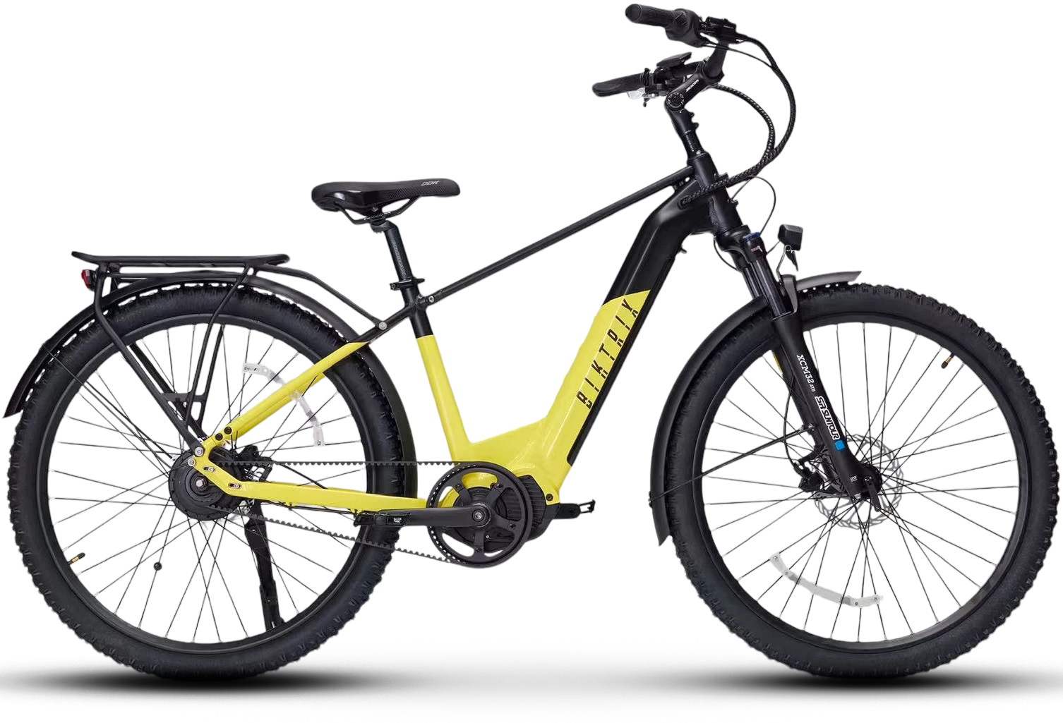 Swift CVT - Built with SwapTop Technology - L | 18” Frame (Fits Riders 5’6” and taller | 30”+ inseam) w/ 29" wheels / Yellow / Street (Schwalbe Big Apple)