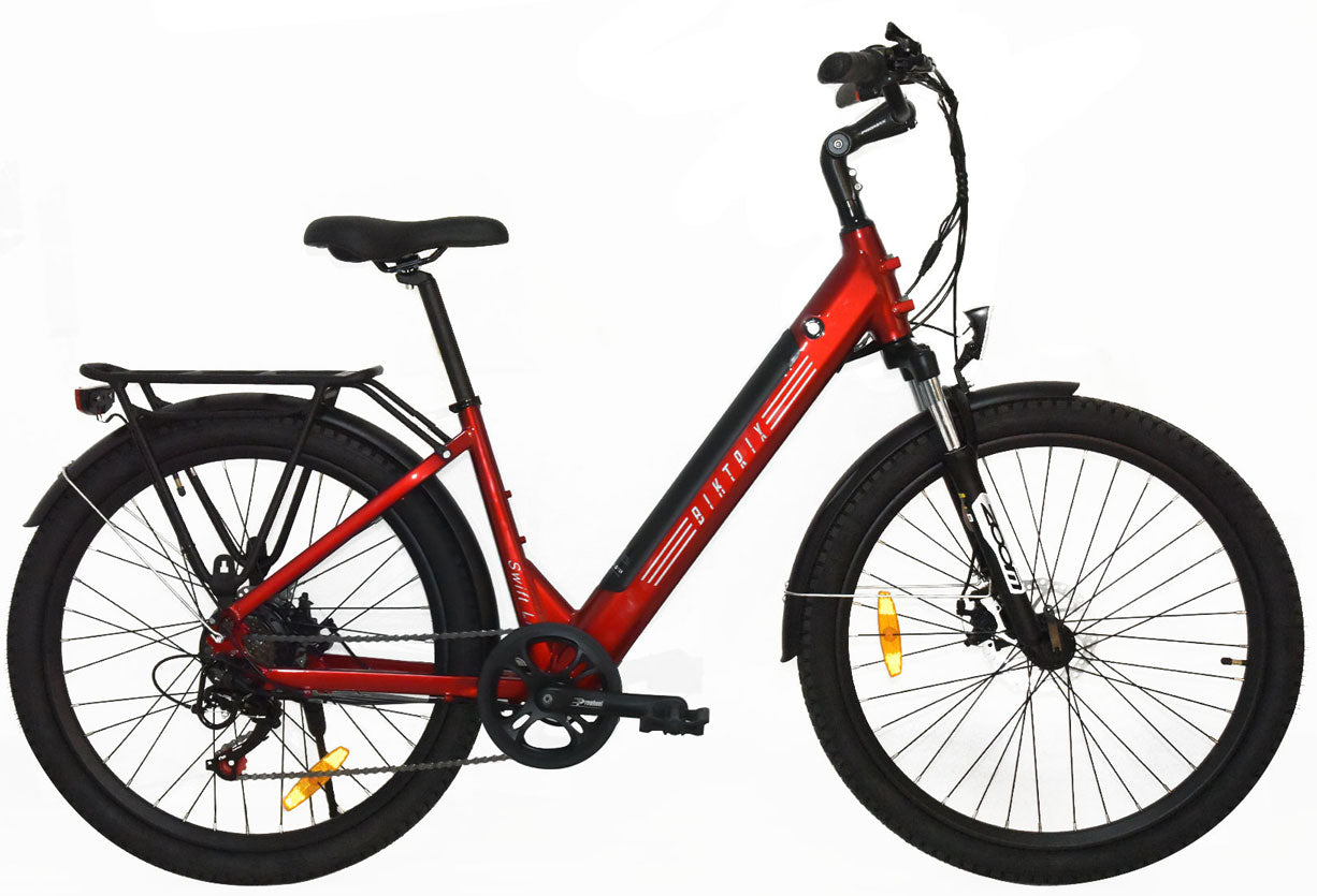 Swift Lite 3 Step-Thru - S | 24" Wheelset (Fits riders 4'9"+ / 26"+ inseam) / Fiery Red