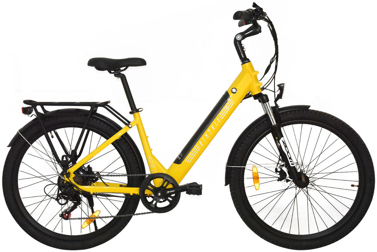 Swift Lite 3 Step-Thru - S | 24" Wheelset (Fits riders 4'9"+ / 26"+ inseam) / Racing Yellow